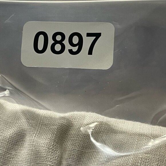 H Halston Linen Blend cap sleeve Utility Tunic Jacket in stone size XXL neutral - Picture 14 of 14